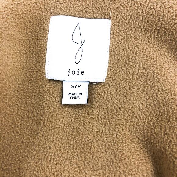 Joie Sherpa Teddy Oversized Cardigan Snap Jacket - Picture 5 of 9